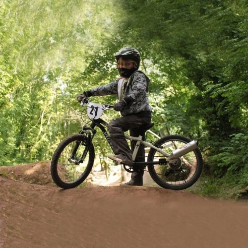 Вихлопна труба для велосипеда