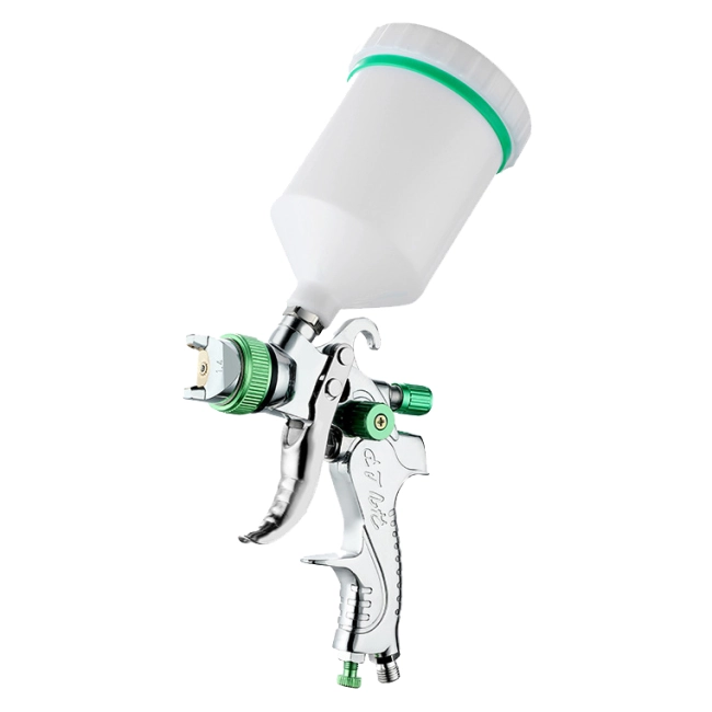 пистолет аэрограф с бачком для краски