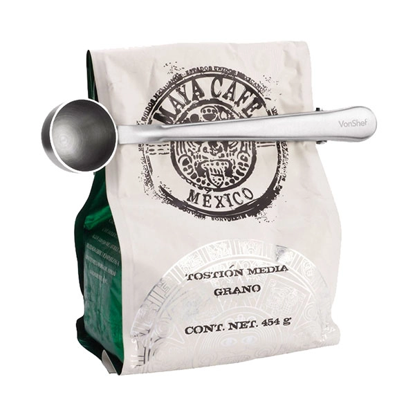 ложка-клипса для кофе