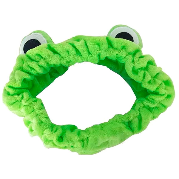 косметична пов'язка на голову у вигляді жаби