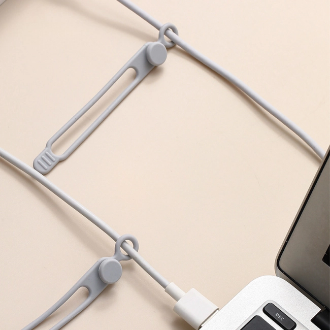 кабельні силіконові стяжки