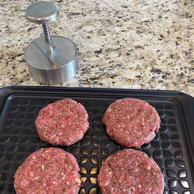 форма для котлет для гамбургерів