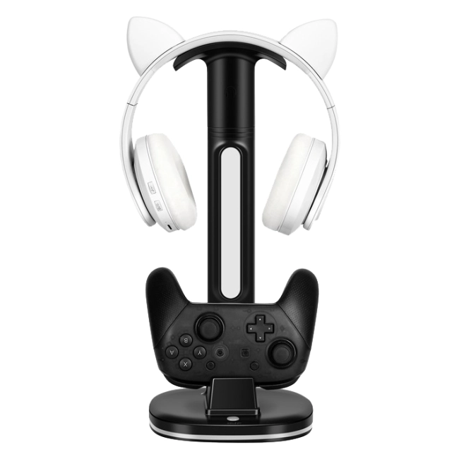 подставка с зарядкой для наушников и джойстика