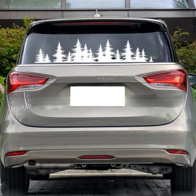 наклейка на заднее стекло автомобиля