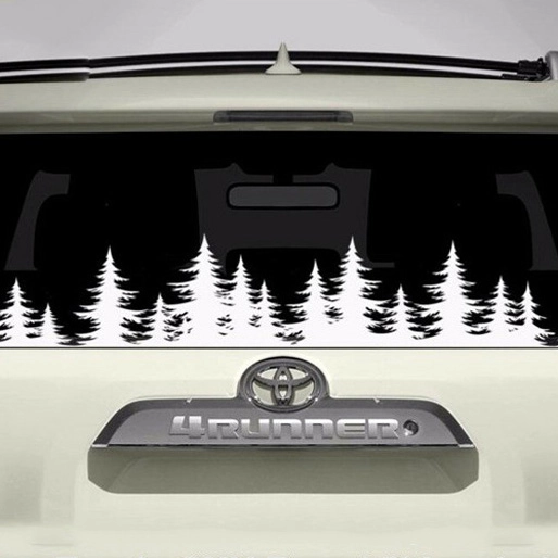 купить наклейку на заднее стекло автомобиля