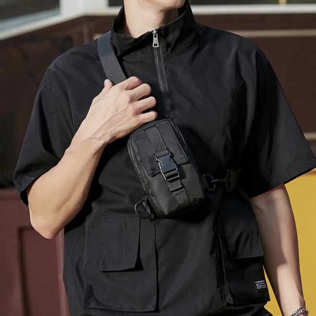 чоловіча сумка месенджер через плече