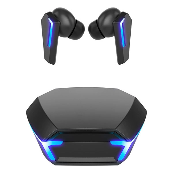 бездротові навушники з кейсом з підсвічуванням