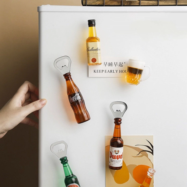 открывалка бутылка с магнитом