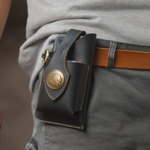 чехол для телефона и сигарет на ремень