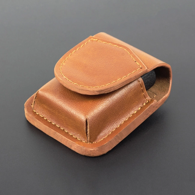 кожаный чехол под зиппо