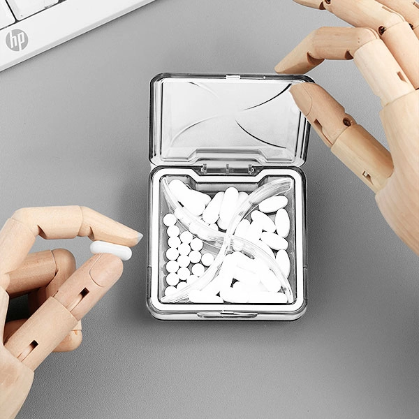 органайзер для таблеток с разделителем