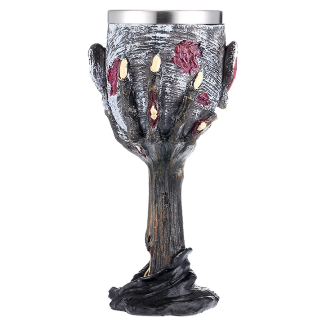 бокал для вина с зомби