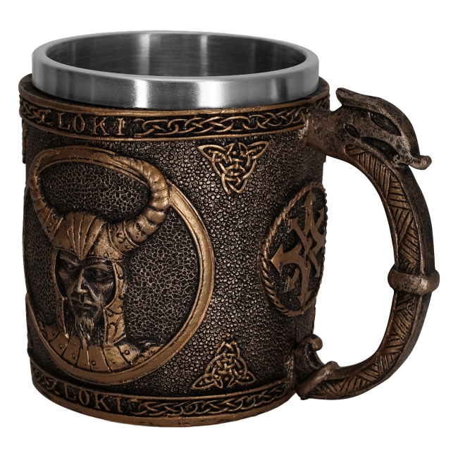 кухоль з малюнком вікінга