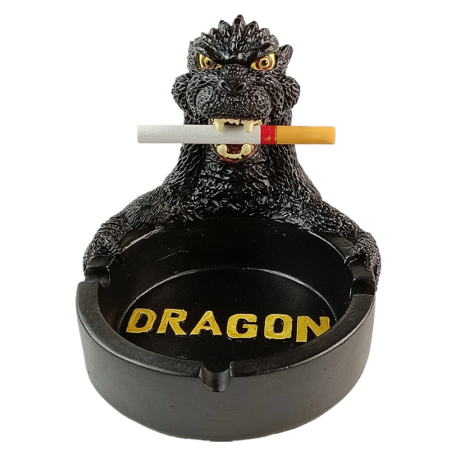 пепельница в форме годзиллы