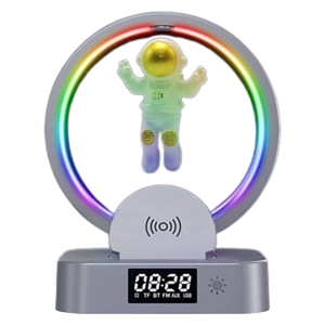 часы с зарядкой для телефона и подсветкой