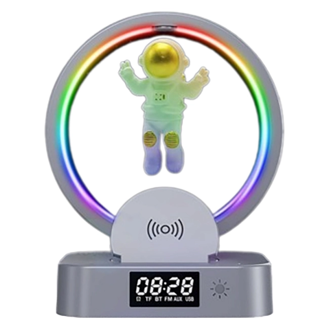 часы с зарядкой для телефона и подсветкой