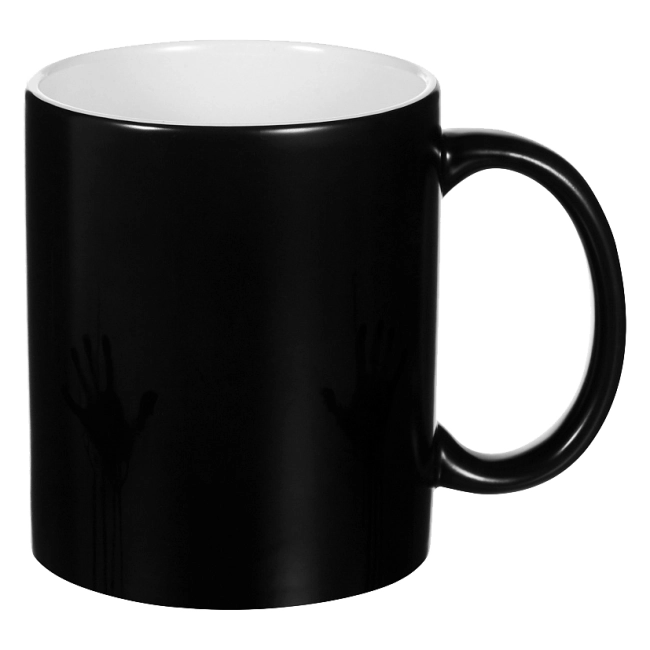 чашка з принтом що змінюється від температури