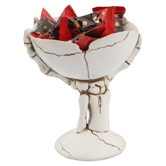 конфетница рука скелета