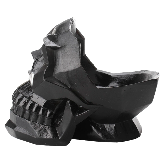 подставка настольная череп