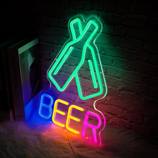 світлодіодна вивіска для бару