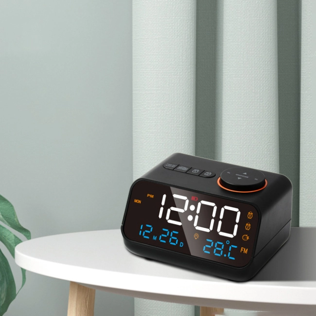 часы электронные настольные с радиоприемником