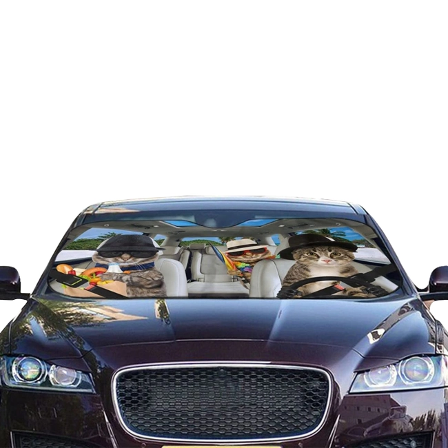 автомобильный солнцезащитный козырек на лобовое стекло