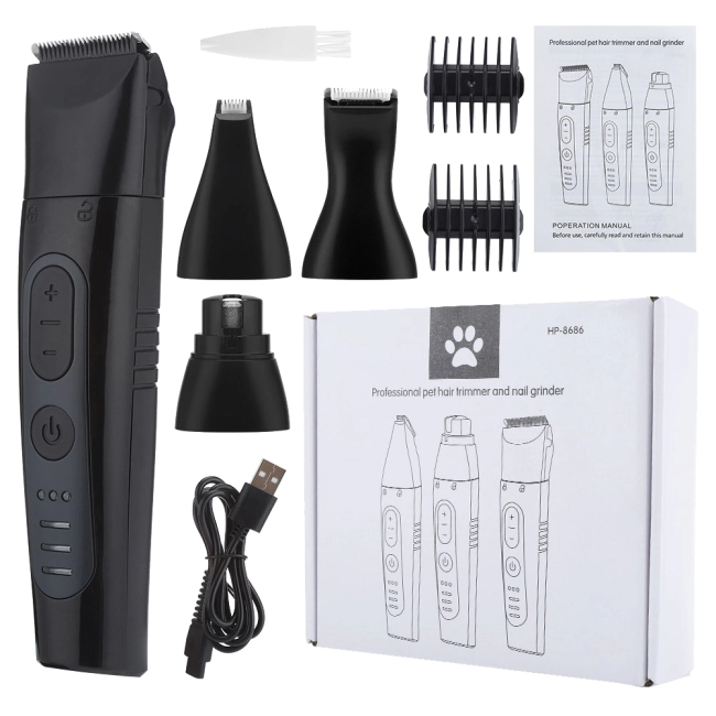 тример для стрижки шерсті та кігтів