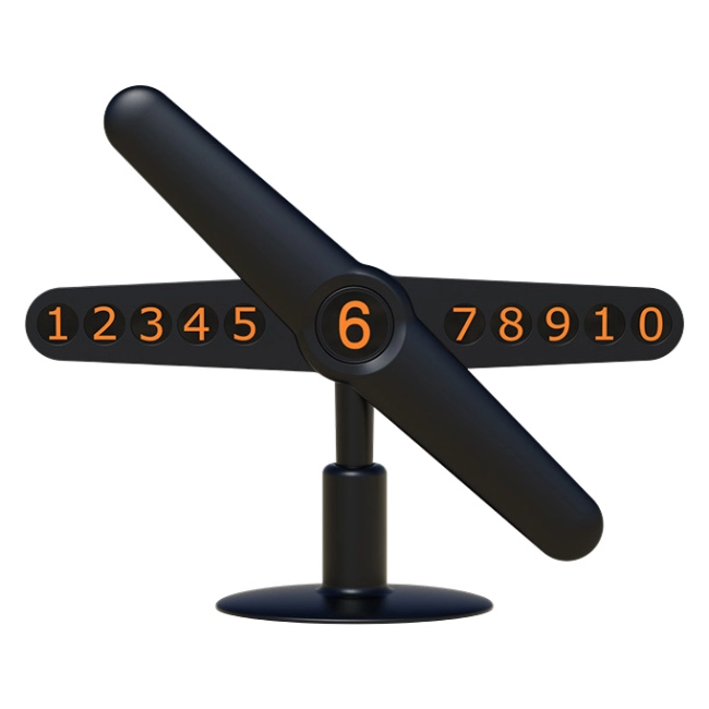 автовизитка для номера телефона в машину