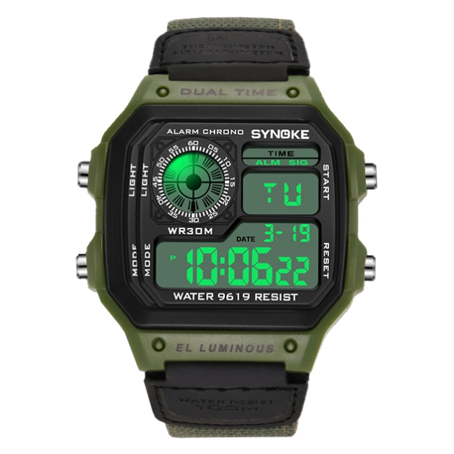 наручний тактичний годинник з ремінцем