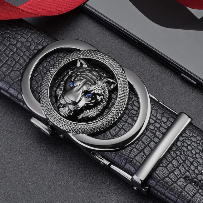 кожаный мужской ремень под брюки