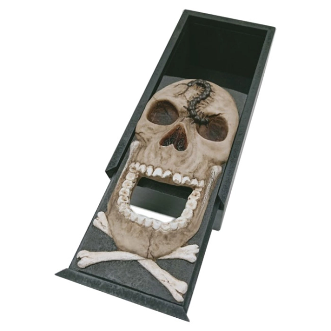 салфетница с черепом