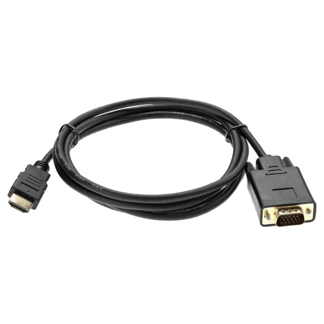 кабель з hdmi на vga