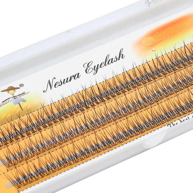 пучковые накладные ресницы