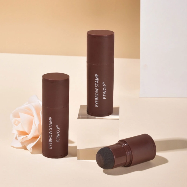 пудра для бровей с трафаретами