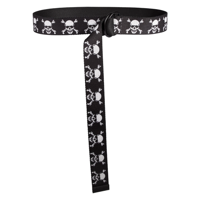 ремень на пояс с черепами