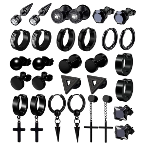 Набор с мужскими серьгами набор с мужскими серьгами