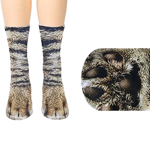 шкарпетки з лапами кота