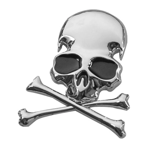 наклейка череп на машину