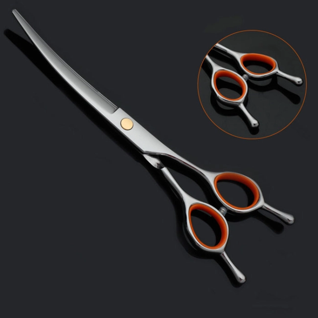 закругленные ножницы для стрижки собак