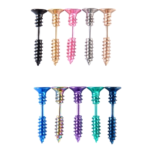 Сережки у вухо цвяхи