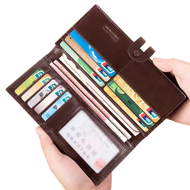 вместительный мужской кошелёк