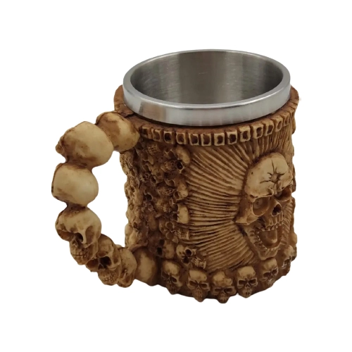 кружка череп для пива