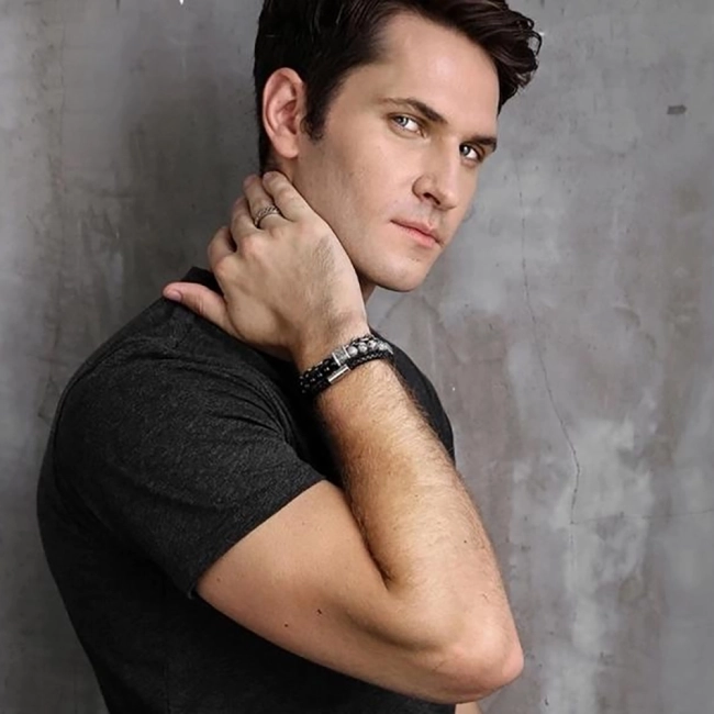 мужской браслет с цепочкой