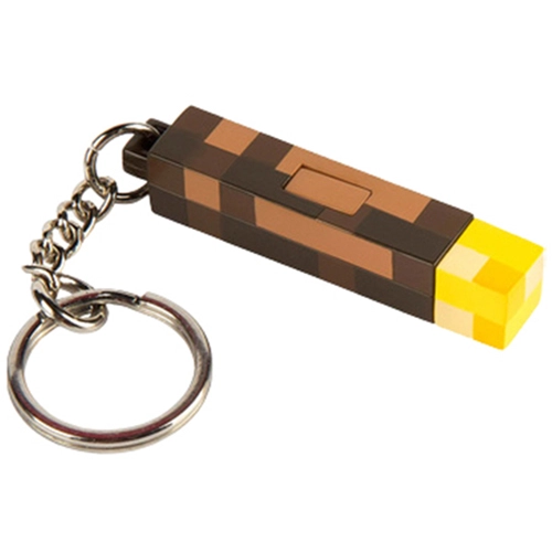 брелок фонарик с майнкрафт