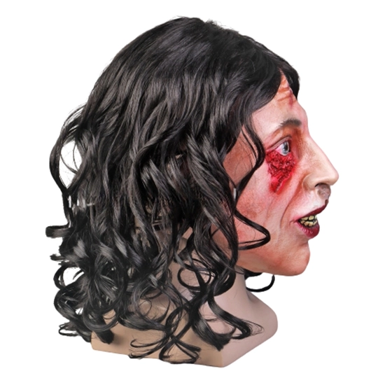 Маска на хэллоуин девушка