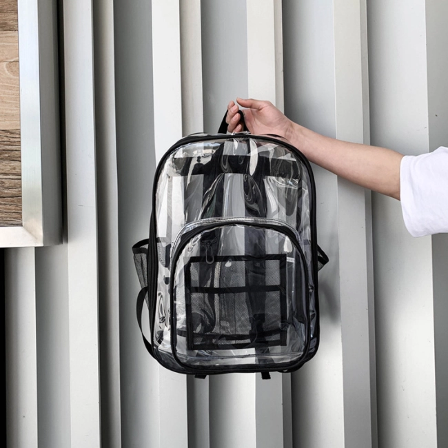 школьный прозрачный портфель