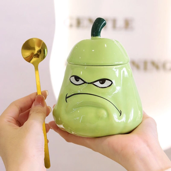 кружка у формі кабачка