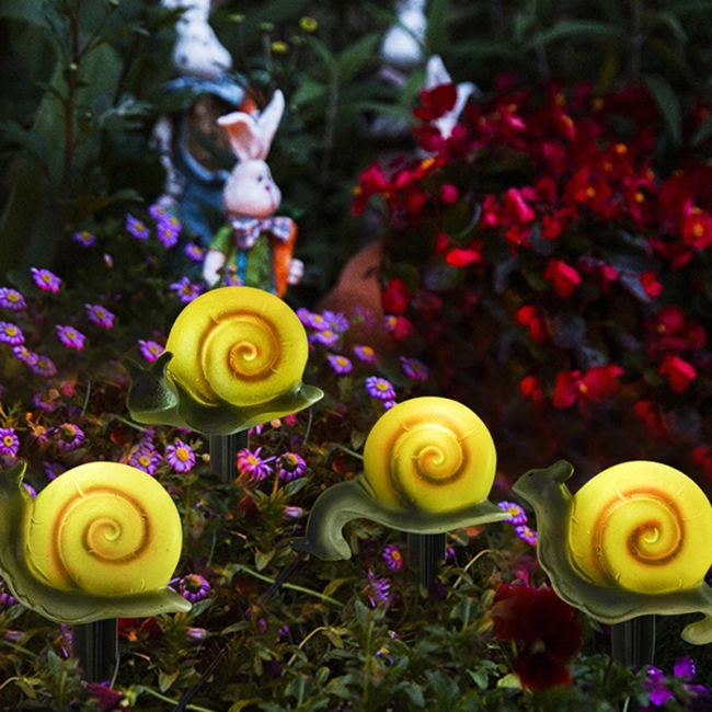 декоративні світильники равлики