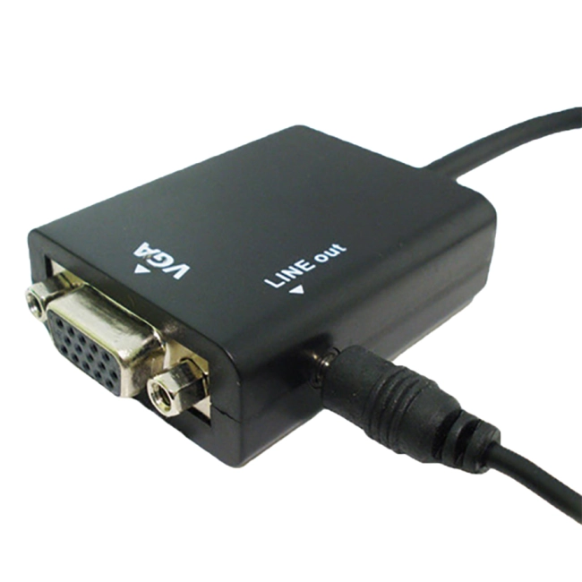 переходник hdmi vga со звуком