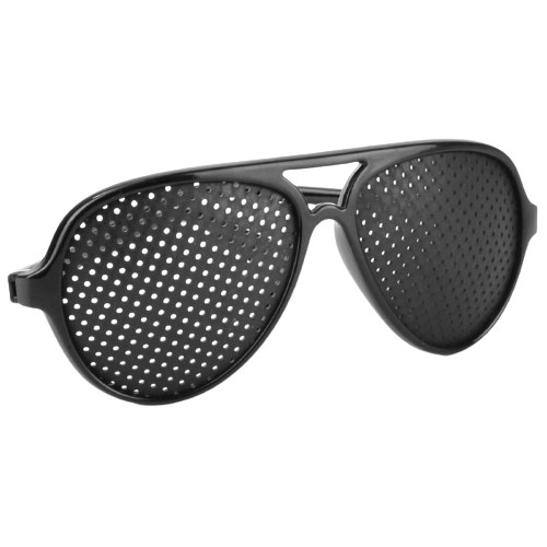 Очки тренажеры с дырочками